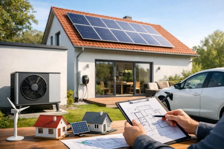 Energetikai korszerűsítés családi házban